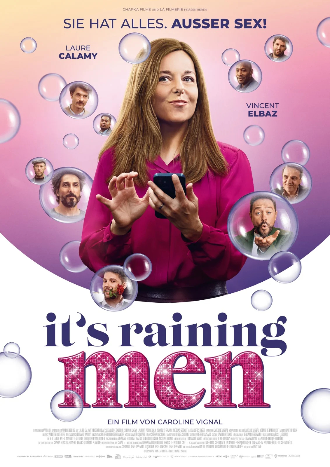 Filmplakat: IT'S RAINING MEN