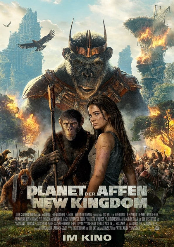 Filmplakat: Planet der Affen: New Kingdom