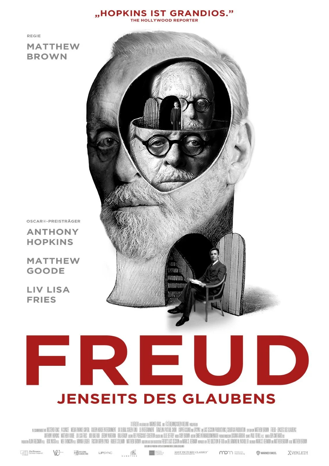 Filmplakat: FREUD - JENSEITS DES GLAUBENS