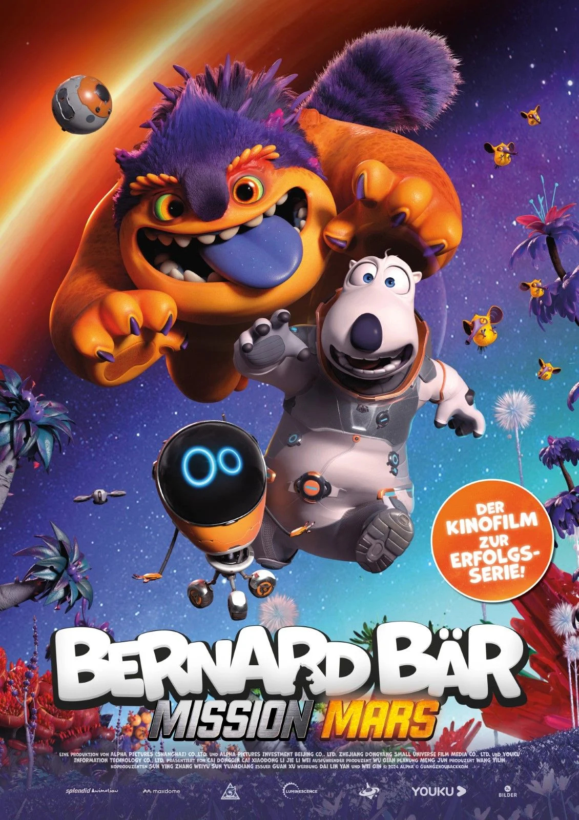 Filmplakat: Bernard Bär: Mission Mars